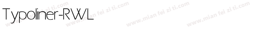 Typoliner-RW Light字体转换